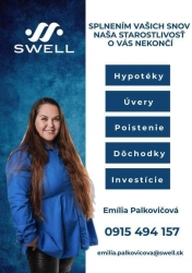 Profesionálny realitný maklér Emília Palkovičová 